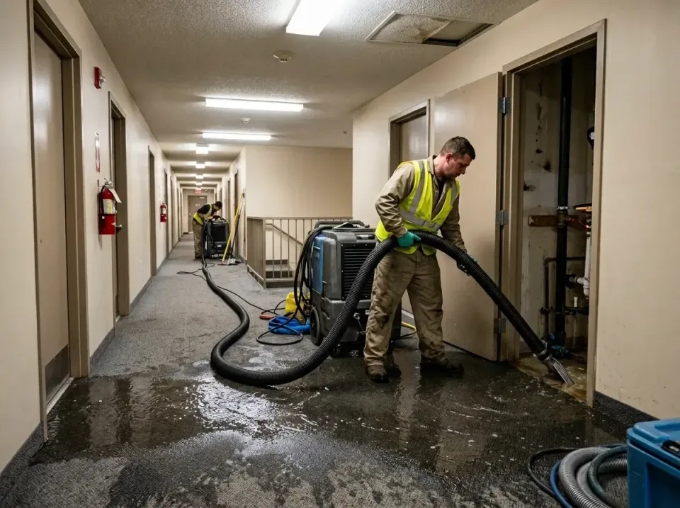 multi-unit-apartment-hallway-f-005 — frequently asked questions, Emergency Burst Pipe Water Extraction & Removal in Wichita,…